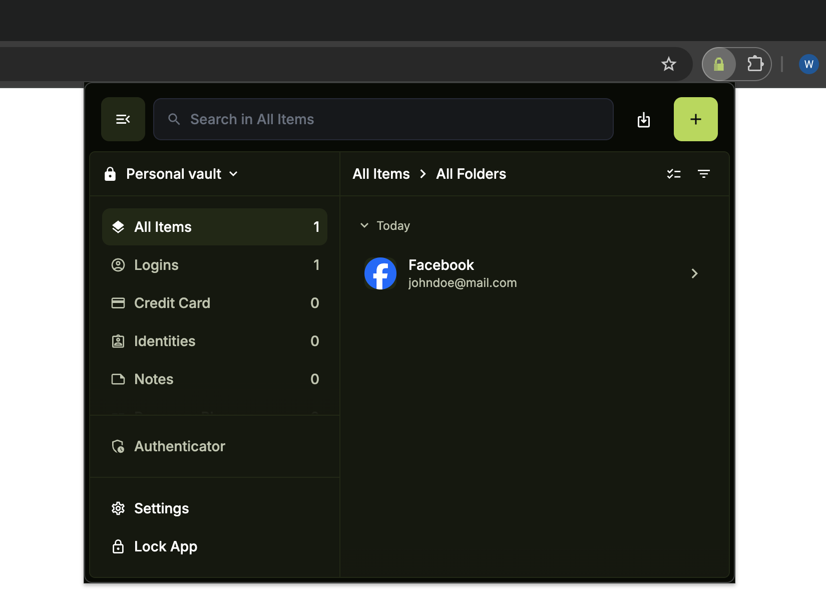 Side menu open with Settings option